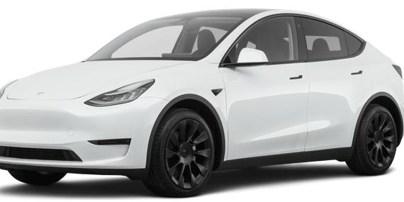 TESLA MODEL Y 2021 5YJYGAEE8MF112125 image